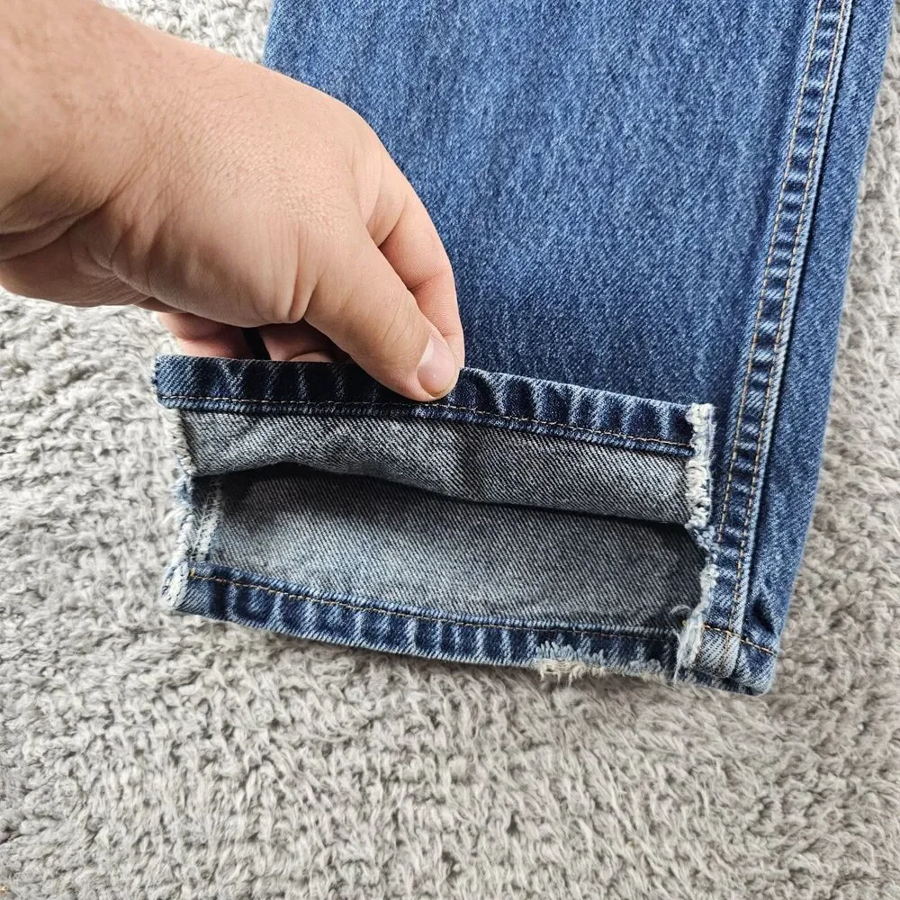 Vintage Levis 505 Mens 33x30* Regular Straight Distressed Y2K USA Made Grunge